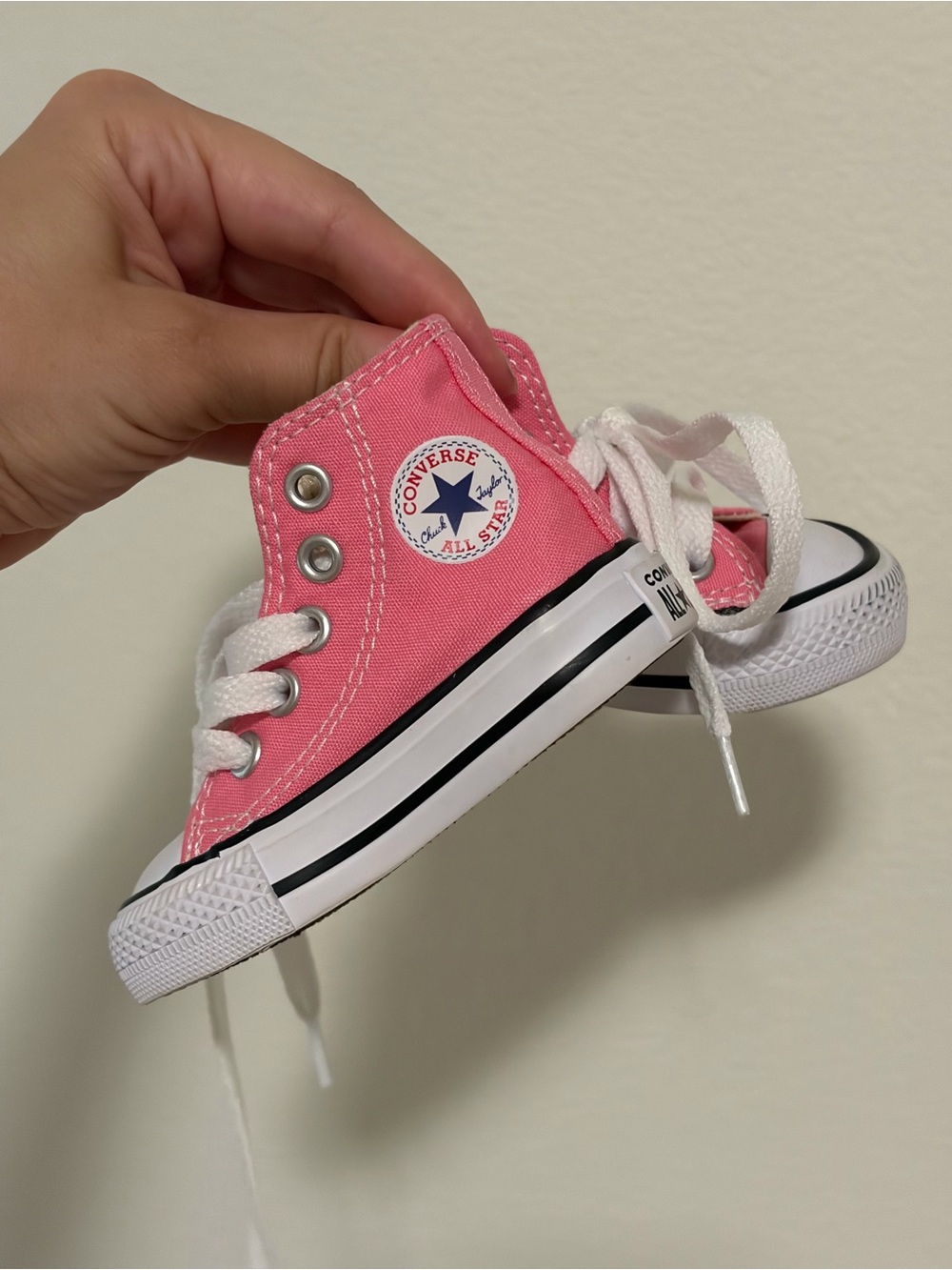 Pink Baby Converse
